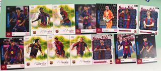 Colección Cartas FC Barcelona Topps
