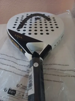 Pala de pádel Head Edge II blanca