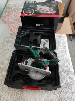 Sierra Circular Parkside 20V Batería