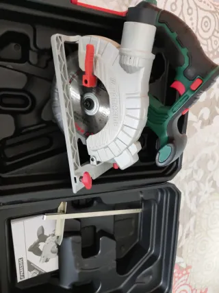 Sierra Circular Parkside 20V Batería