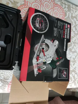 Sierra Circular Parkside 20V Batería