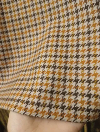 Gonna Pied de Poul Vintage Anni 70