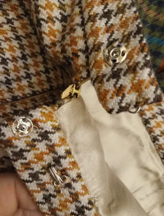 Gonna Pied de Poul Vintage Anni 70