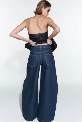 Zara Jeans Anchos