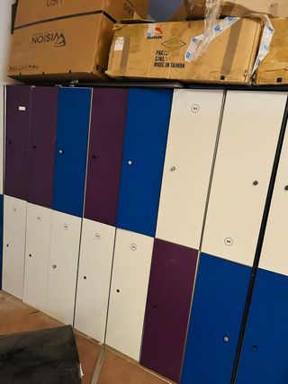 Taquillas de vestuario (varios colores)