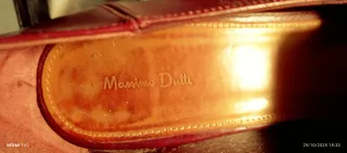 Zapatos Massimo Dutti rojos tacón