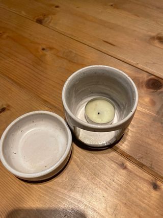 Diffusore essenze ceramica beige