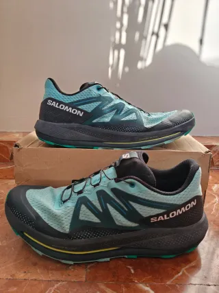Salomon Pulsar Trail Zapatillas Running Turquesa