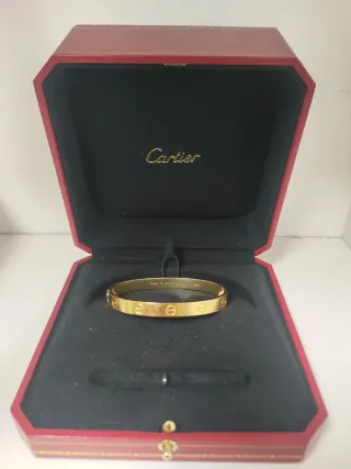 Pulsera Cartier Oro 18k