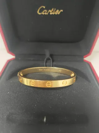 Pulsera Cartier Oro 18k