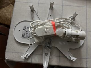 Lámpara Nube Pared Blanca