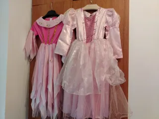 Vestido de Princesa Rosa Niña