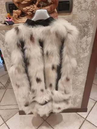 Smanicato pellicea con inserito  pelle  ,tg S/M