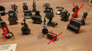 Sacapuntas decorativos vintage