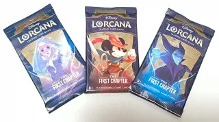 LORCANA: ¡Lote de 3 sobres de THE FIRST CHAPTER!
