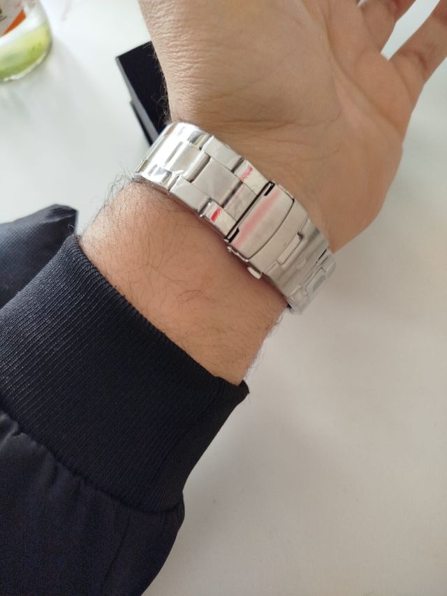 Reloj Deportivo Bisel Giratorio 43mm Verde