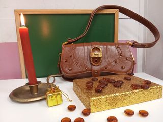 Bolso JW Pei piel marrón