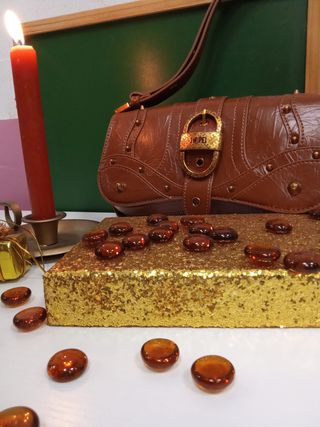 Bolso JW Pei piel marrón