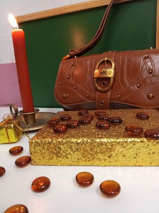 Bolso JW Pei piel marrón