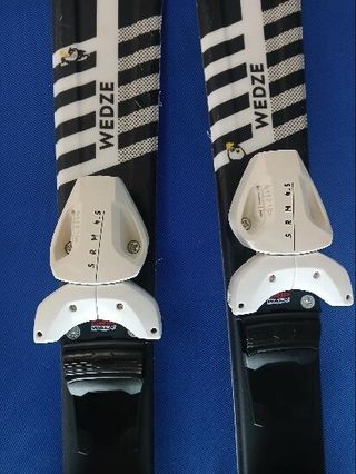 Esquí alpino de Niños con fijación Wedze BOOST 500 KID