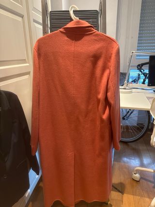 Abrigo coral Massimo Dutti coral