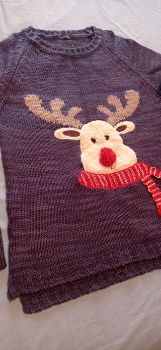 Jersey Navidad Reno Talla L