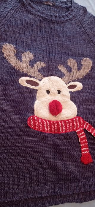 Jersey Navidad Reno Talla L