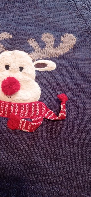 Jersey Navidad Reno Talla L