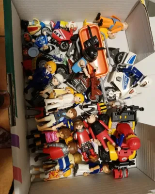 Lote Playmobil Policía y Helicóptero De todo tipos