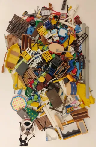 Lote Playmobil Policía y Helicóptero De todo tipos