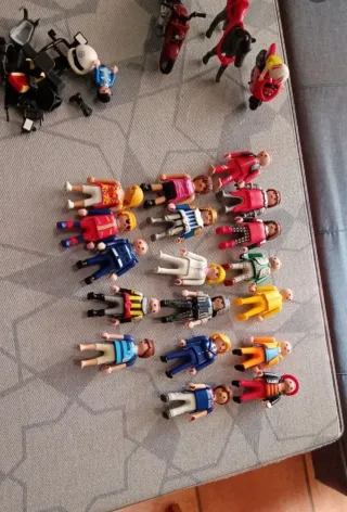 Lote Playmobil Policía y Helicóptero De todo tipos