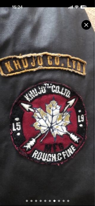 Chaqueta Khujo Mujer Invierno nueva textil tejano.