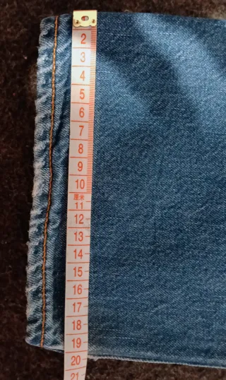 Levi's 501 W32 L34 vintage efecto gastado