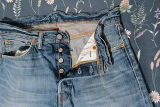 Levi's 501 W32 L34 vintage efecto gastado