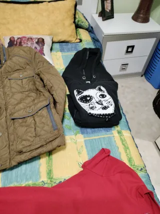 Lote Ropa Mujer Marrón y Rojo