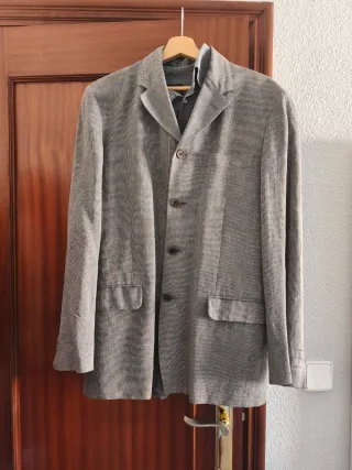 Chaqueta Zara Caballero Gris