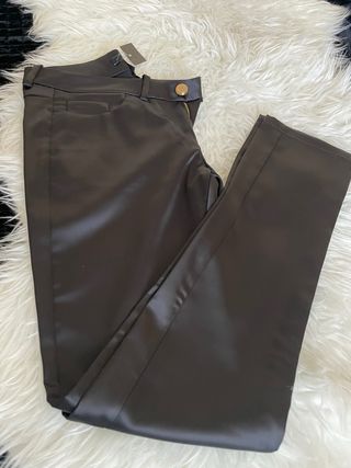 Pantalón Mango Negro Talla M