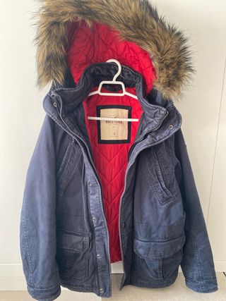 Chaqueta Hollister Azul Talla S
