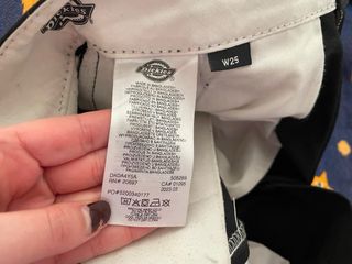 Pantalones Chinos Dickies Negros Mujer