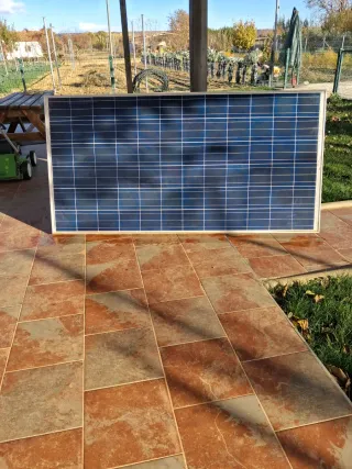 Placas solares 2x1 metros