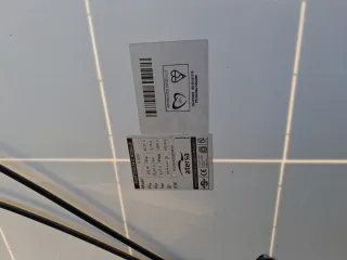 Placas solares 2x1 metros