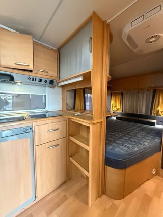 Caravana KNAUS 2 ambientes con aire