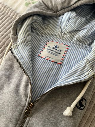 Sudadera El Ganso Gris Hombre