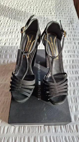 Sandalias de ante Serena Whitehaven