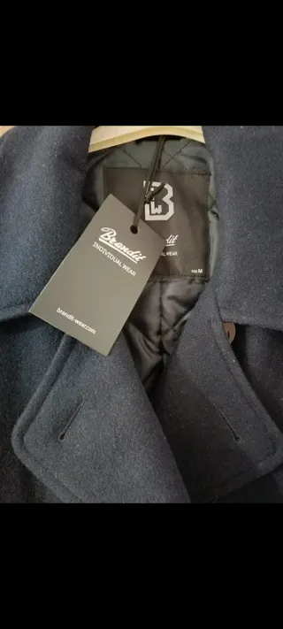 Chaqueta Peacoat Brandit Azul Marino Talla M.