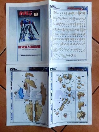 Super G Neograde 1/72 Hyper Zeta Gundam