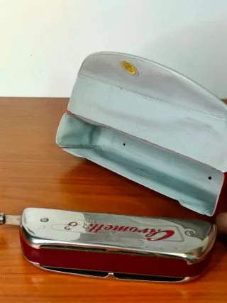 Armonica Hohner Chrometta 8 Vintage + Custodia