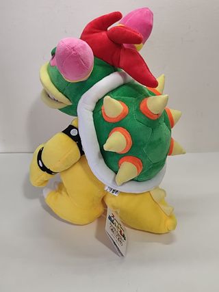 Peluche Super Mario Sorella Bowser e Bombette