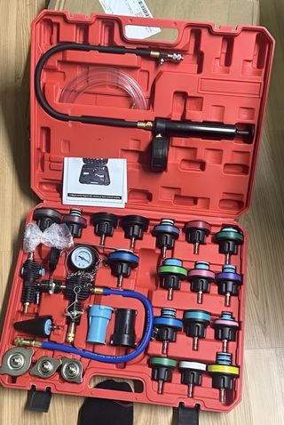 Kit 28 Pz Controllo Tester Pressione Radiatore Pro