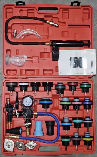 Kit 28 Pz Controllo Tester Pressione Radiatore Pro